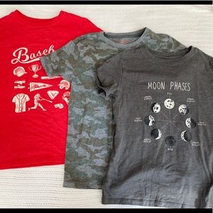 Cat & Jack 3 shirt bundle Size M (8/10)